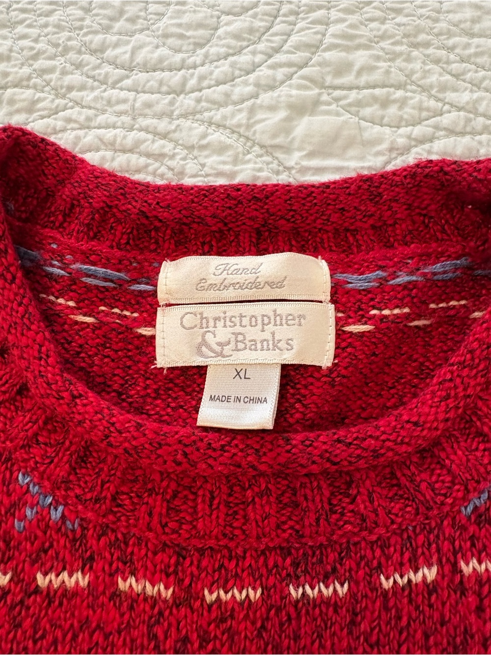 Vintage Christopher & Banks roll neck sweater. Size XL. - Picture 5 of 10